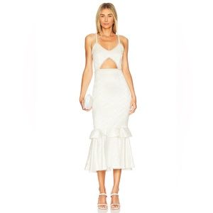 V. Chapman Luna Dress White
